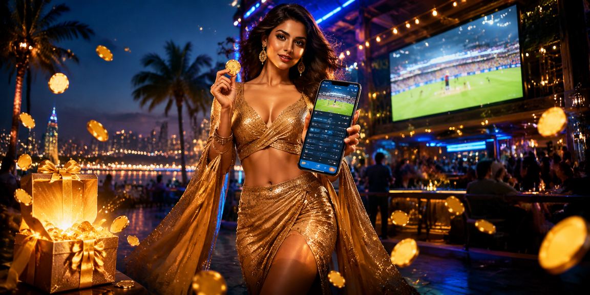 Cricket fans cheering during IPL match in Mumbai
